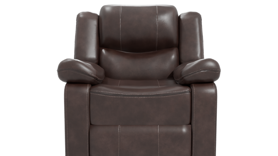 Realistic Recliner Chair Model - Professional 3D Model Render 11