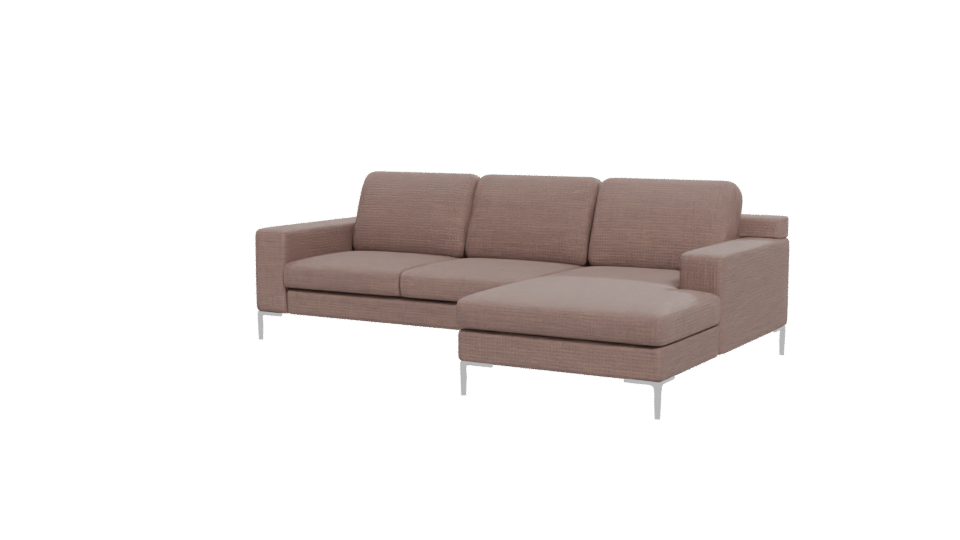 Contemporary Modular Sofa 3D Model - Professional 3D Model Render 12