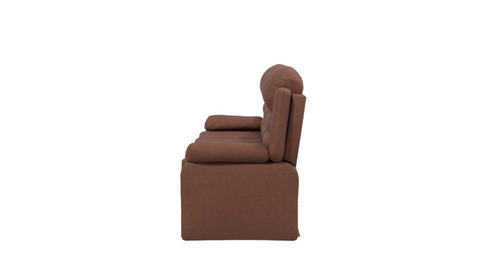 Luxurious Fabric Sofa 3D Model - Professional 3D Model Render 2