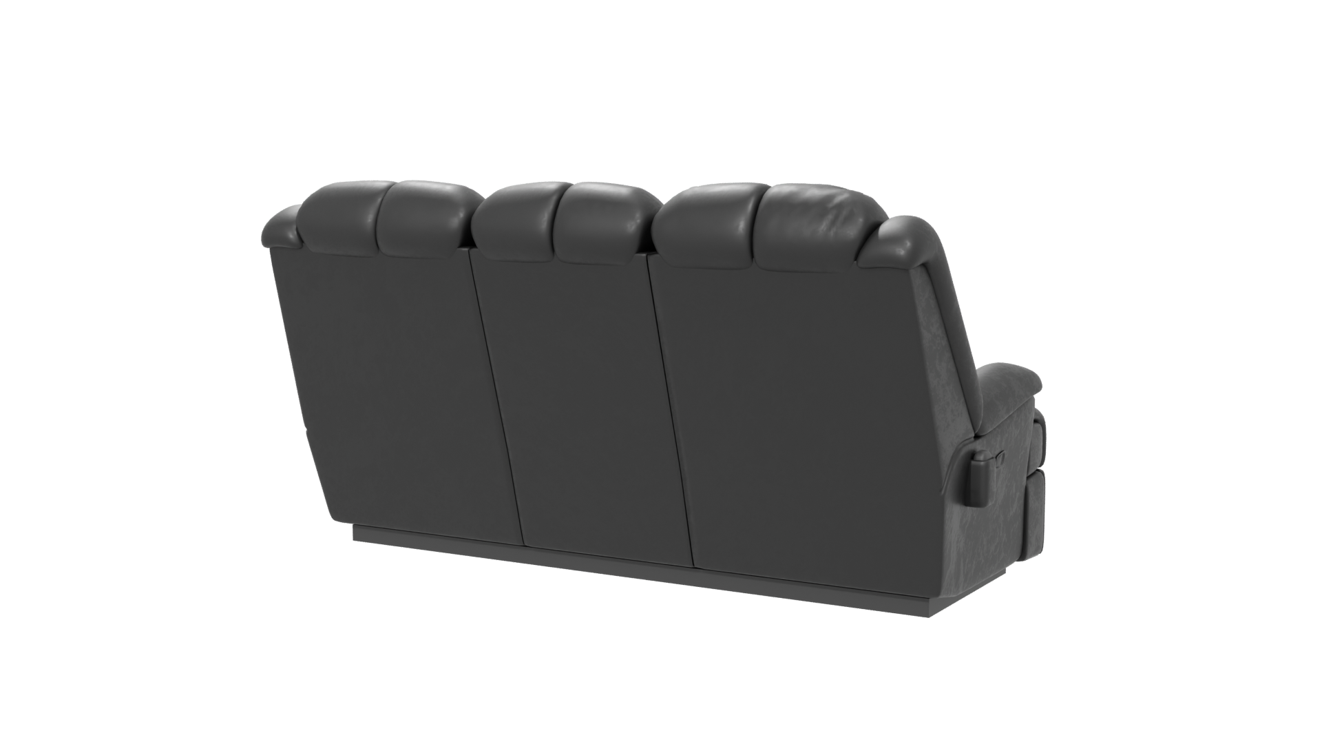 Luxurious Reclining Sofa Model - Professional 3D Model Render 6