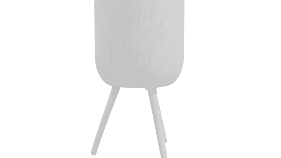 Stylish Ceramic Planter Model - Professional 3D Model Render 10