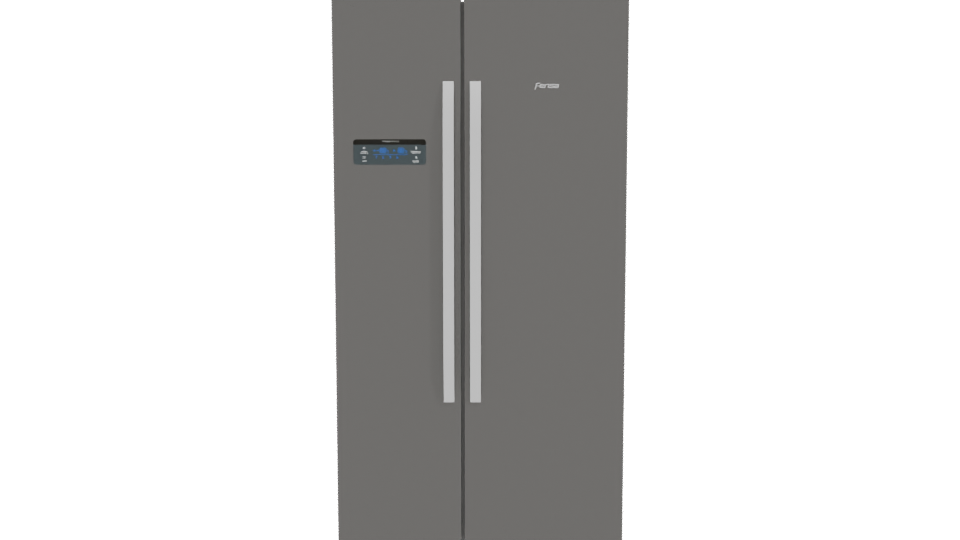 Sleek Modern Refrigerator 3D Model - Professional 3D Model Render 11