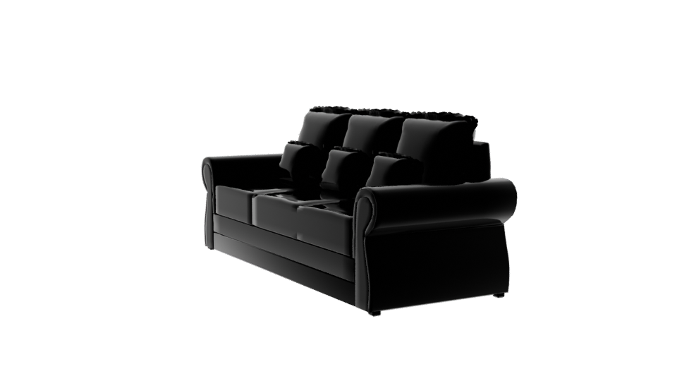 Elegant Vintage Sofa 3D Model - Professional 3D Model Render 13