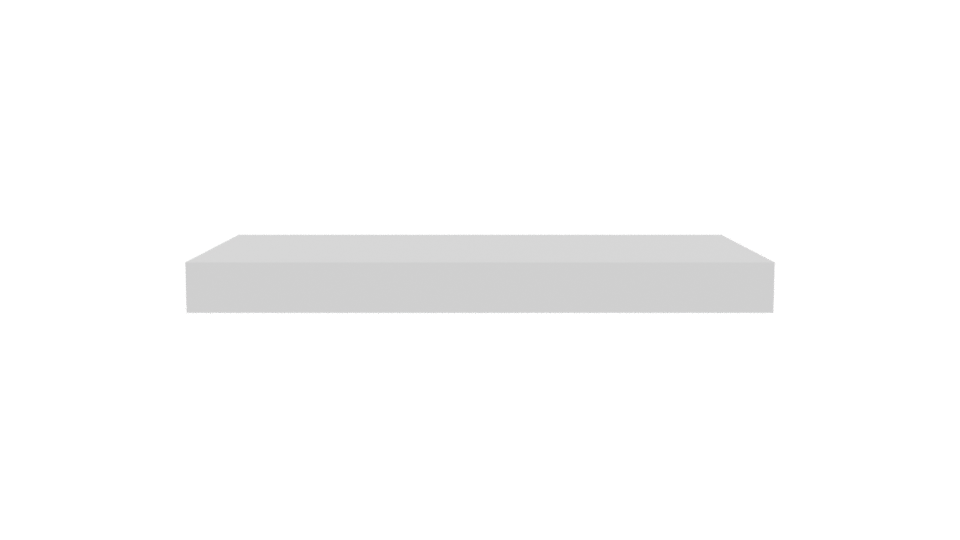 Minimalist White Table Model - Professional 3D Model Render 5