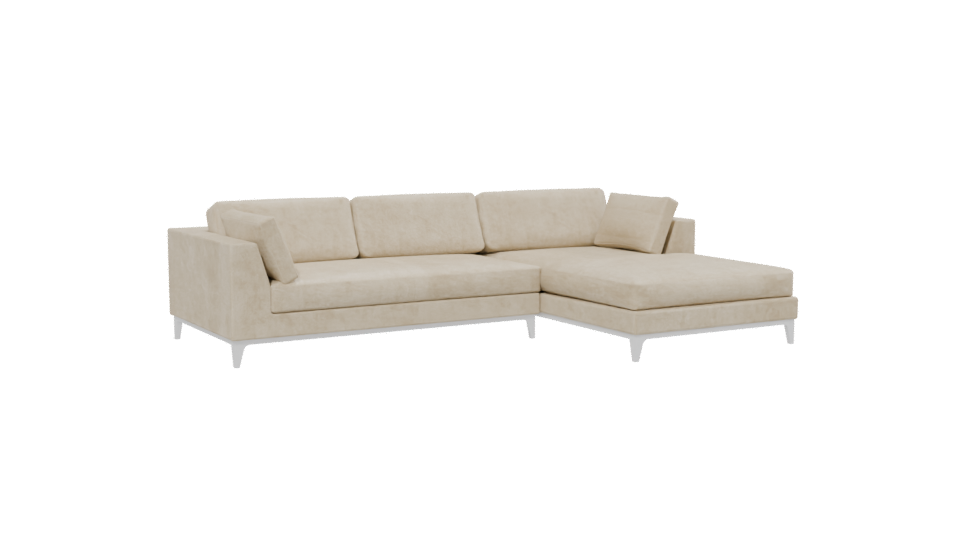 Contemporary Sofa Sectional 3D Model - Professional 3D Model Render 13