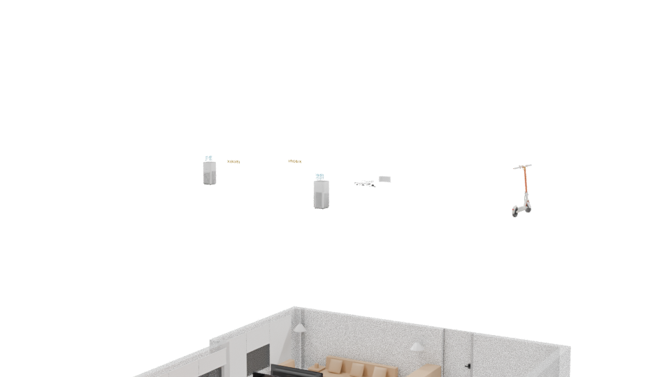 Modern Hospital Room 3D Model - Professional 3D Model Render 9