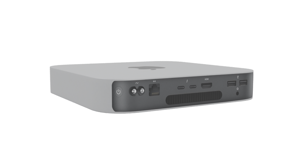 Sleek Desktop Computing Device 3D - Professional 3D Model Render 4