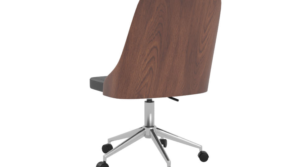 Stylish Modern Office Chair 3D - Professional 3D Model Render 4