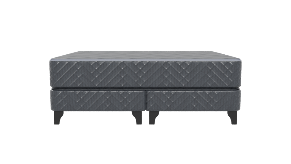 Stylish King Size Bed Model - Professional 3D Model Render 5