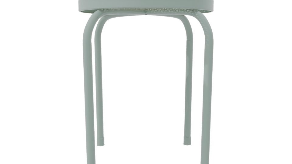 Stylish Minimalist Stool Model - Professional 3D Model Render 8