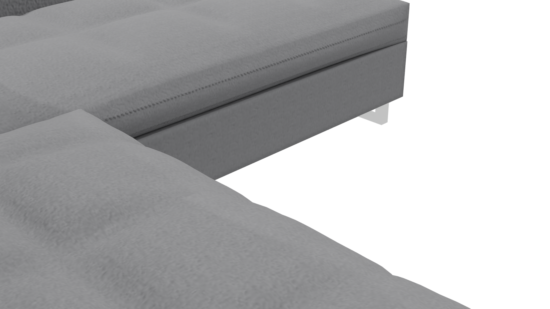 Modern Sectional Sofa 3D Model - Professional 3D Model Render 6