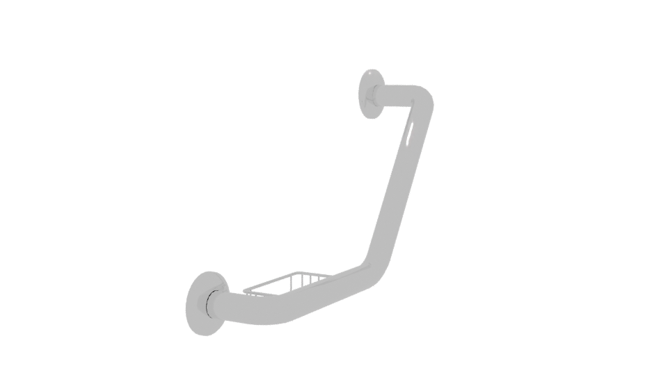 Stylish Bathroom Grab Bar 3D - Professional 3D Model Render 9