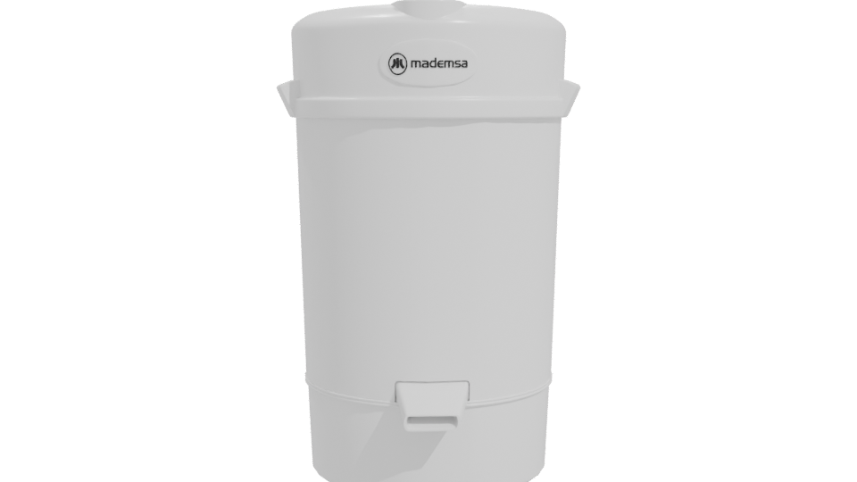 Sleek Modern Waste Bin 3D Model - Professional 3D Model Render 11