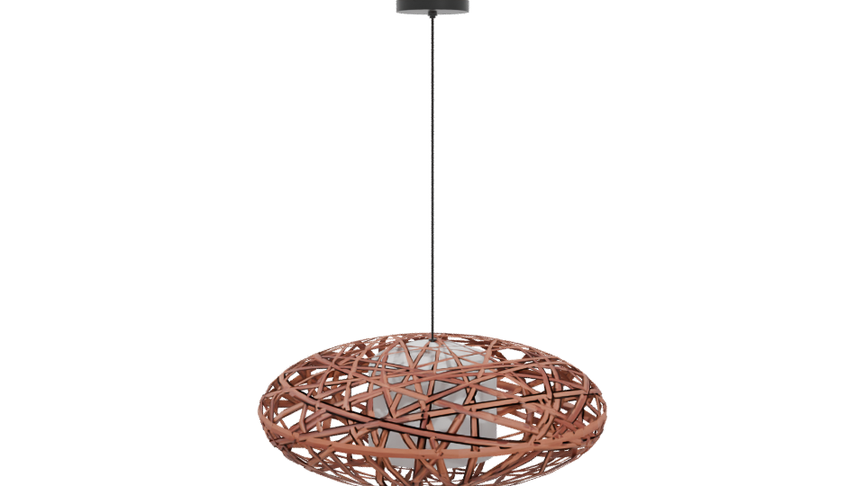 Elegant Pendant Light 3D Model - Professional 3D Model Render 4