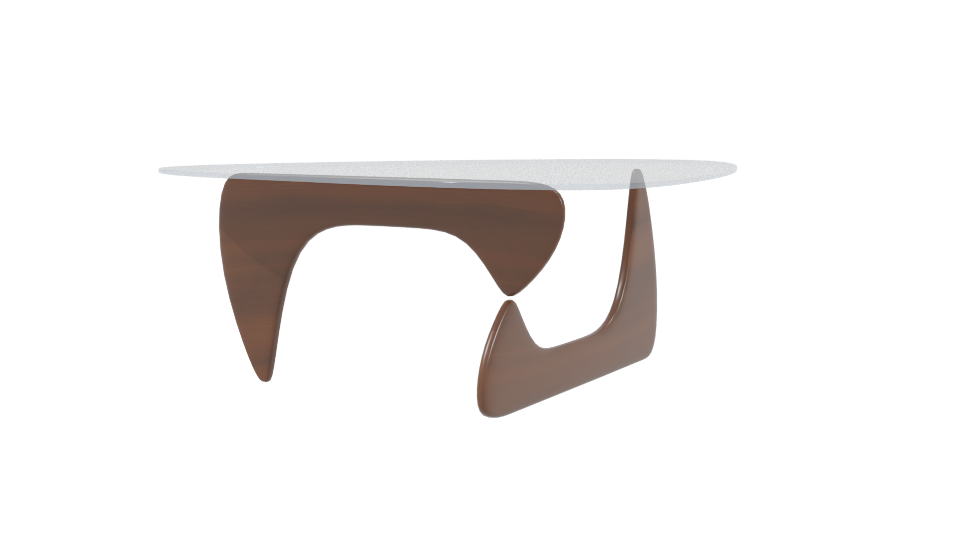 Modern Coffee Table 3D Model - Professional 3D Model Render 3