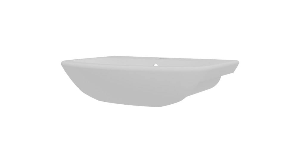 Stylish Modern Bathroom Sink 3D - Professional 3D Model Render 12