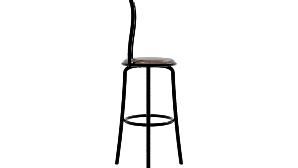 Stylish Bar Stool 3D Model - Professional 3D Model Render 8