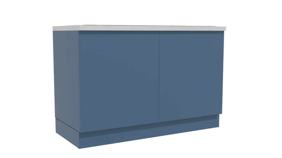 Contemporary Kitchen Island 3D Model - Professional 3D Model Render 10