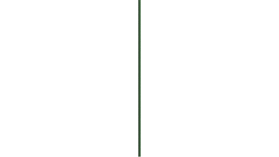 Stylized Vertical Green Column 3D Model - Professional 3D Model Render 2