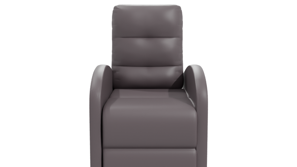 Stylish Reclining Chair Model - Professional 3D Model Render 11