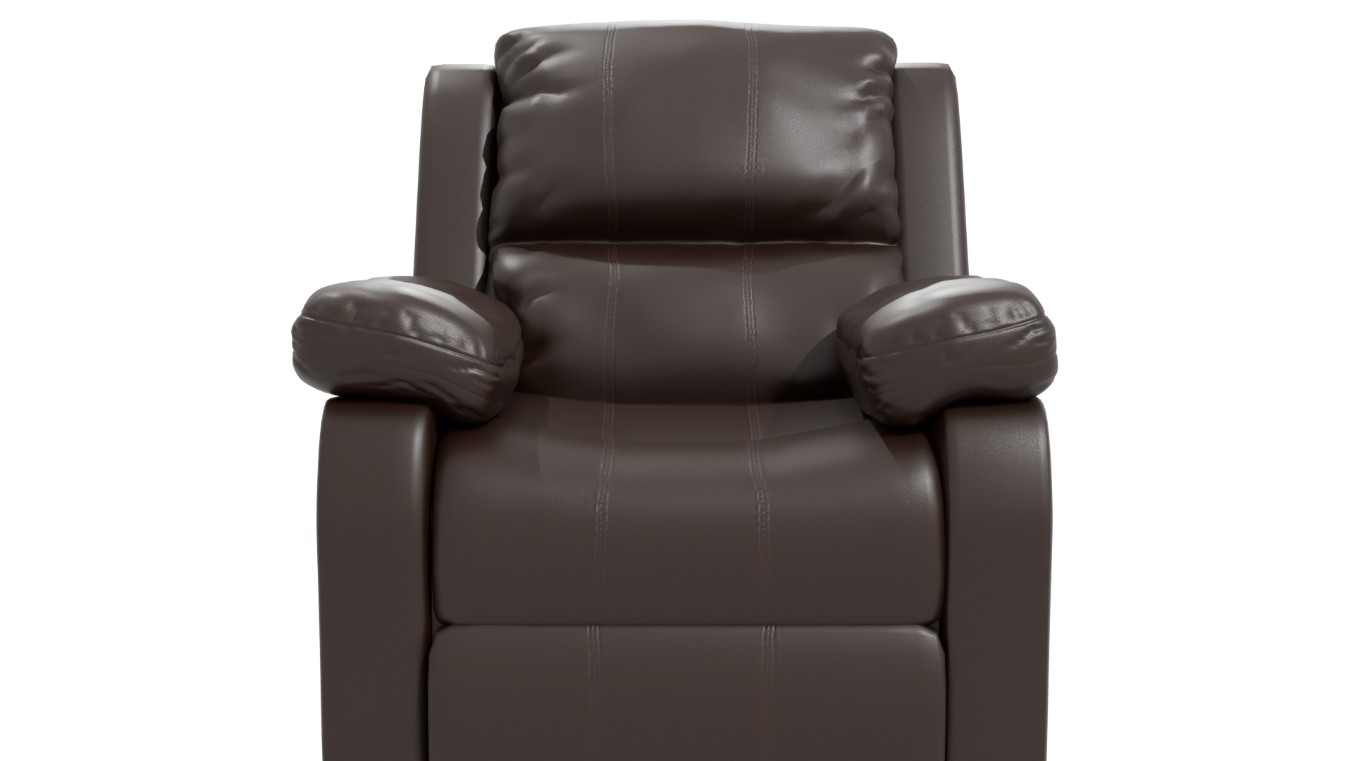 Cozy Reclining Armchair 3D - Professional 3D Model Render 11