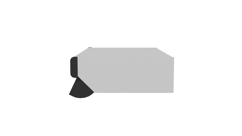 Conventional Kitchen Exhaust Hood 3D - Professional 3D Model Render 2