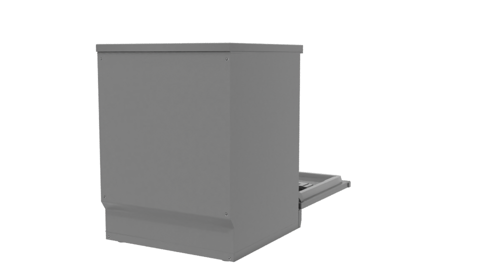 Realistic Dishwasher 3D Model - Professional 3D Model Render 6