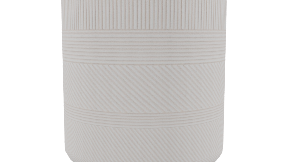 Elegant Minimalist Ceramic Planter 3D Model - Professional 3D Model Render 9