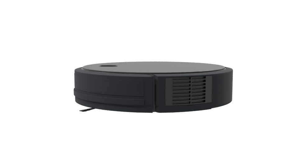 Sleek Robotic Vacuum Model 3D - Professional 3D Model Render 8