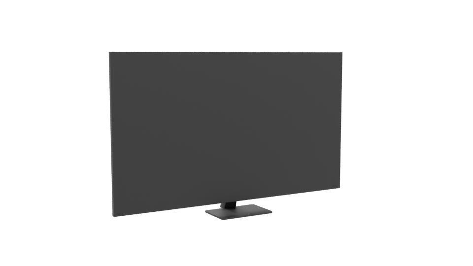 Sleek Modern Television 3D Model - Professional 3D Model Render 10