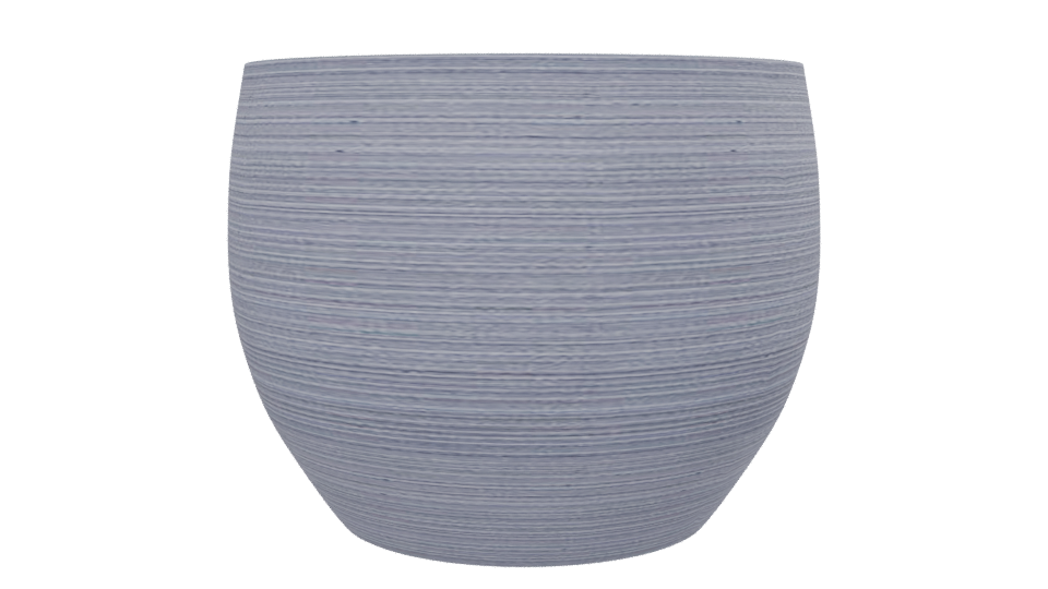 Stri Grey Fiber Pot 3D Model - Professional 3D Model Render 13