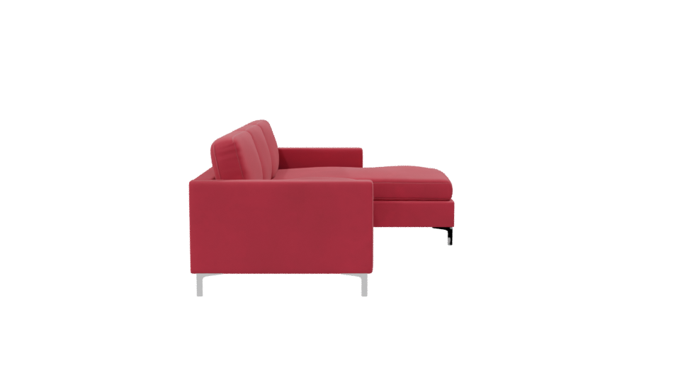 Contemporary Modular Sofa Model - Professional 3D Model Render 8