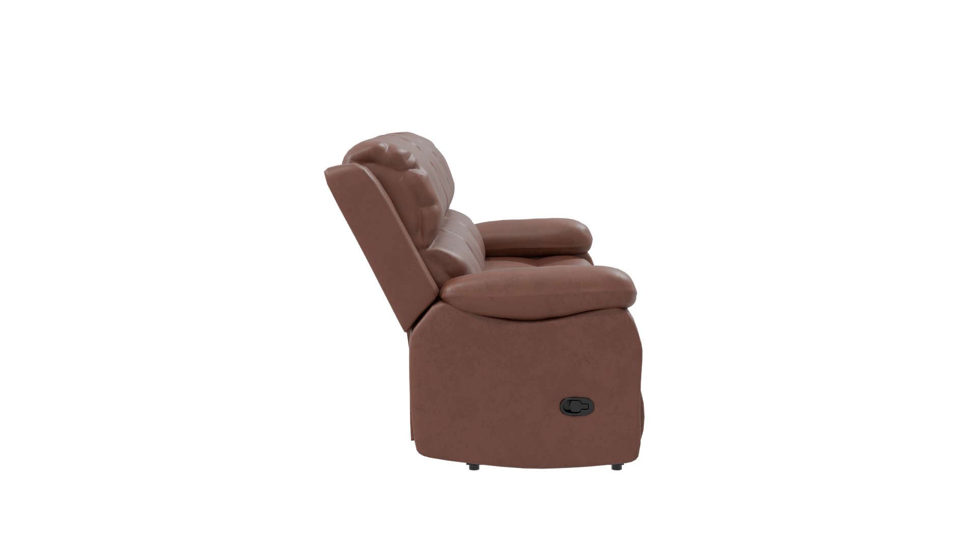 Stylish Modern Reclining Sofa - Professional 3D Model Render 8