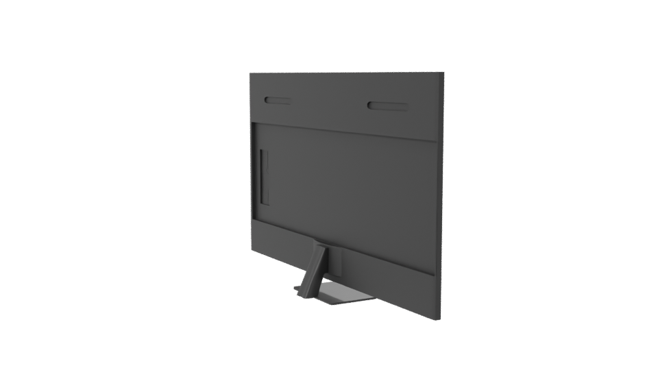 Sleek Modern Television 3D Model - Professional 3D Model Render 7