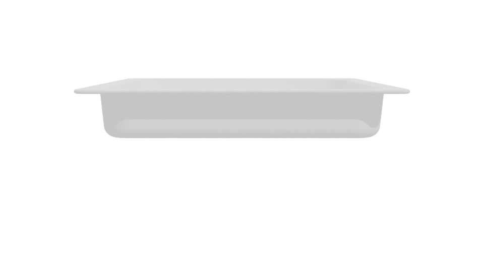 Stylish Rectangular Tray 3D Model - Professional 3D Model Render 11