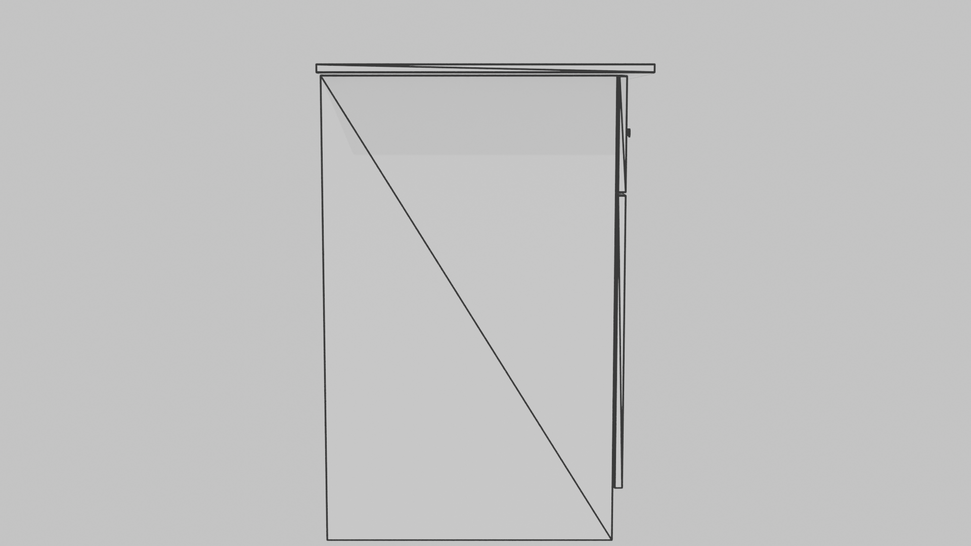 Modern Wooden Office Desk 3D - Professional 3D Model Render 9