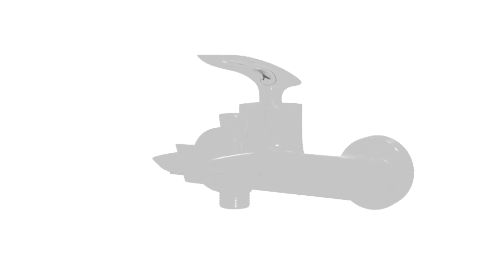 Stylish Bathroom Sink Tap 3D - Professional 3D Model Render 12