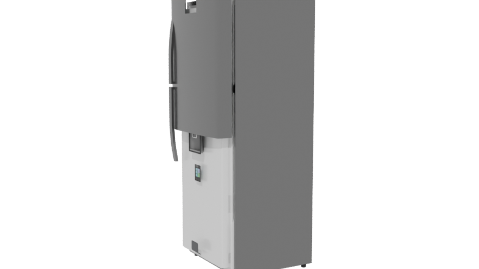 Sleek Modern Refrigerator 3D Model - Professional 3D Model Render 13