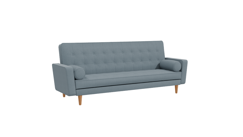 Stylish Modern Fabric Sofa 3D Model - Professional 3D Model Render 10