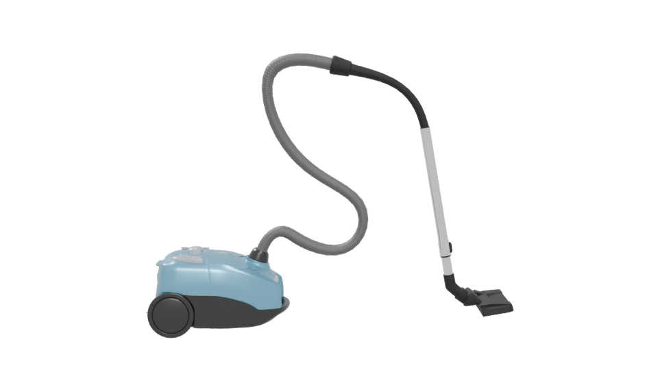 Compact Portable Vacuum Cleaner 3D Model - Professional 3D Model Render 5