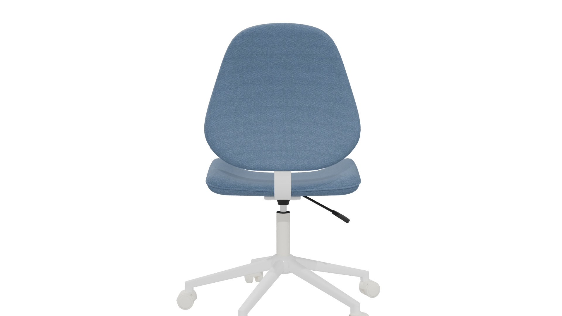 Modern Blue Office Chair 3D - Professional 3D Model Render 5