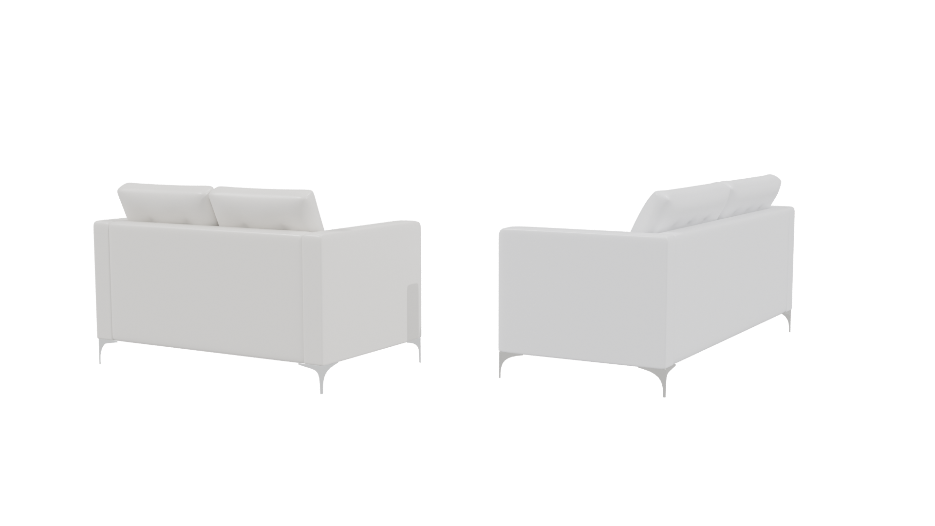 Luxurious Modern Sectional Sofa 3D Model - Professional 3D Model Render 3