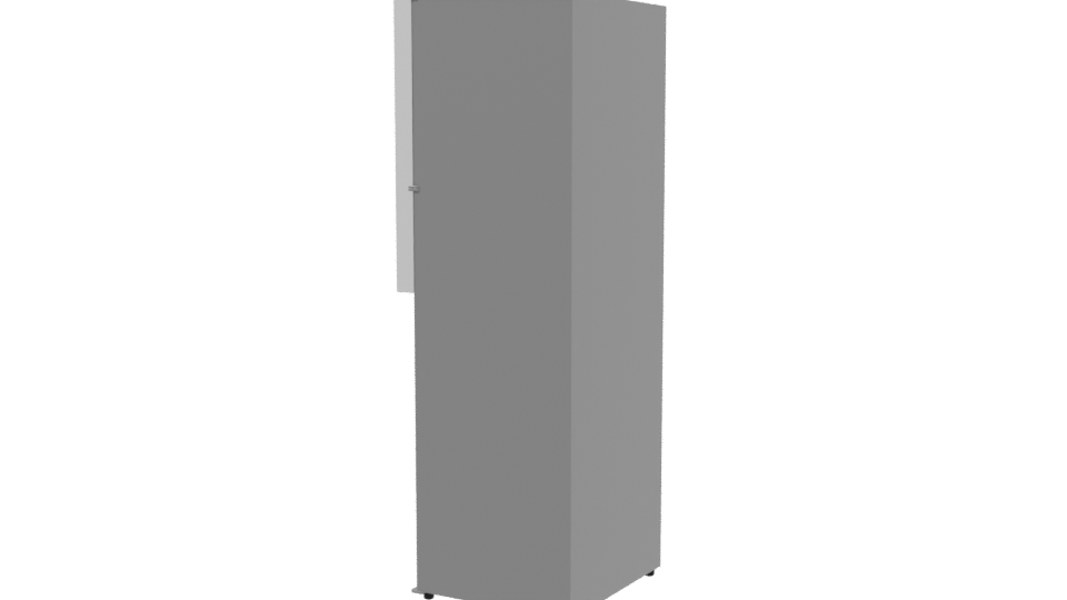 Sleek Refrigerator 3D Model - Professional 3D Model Render 3