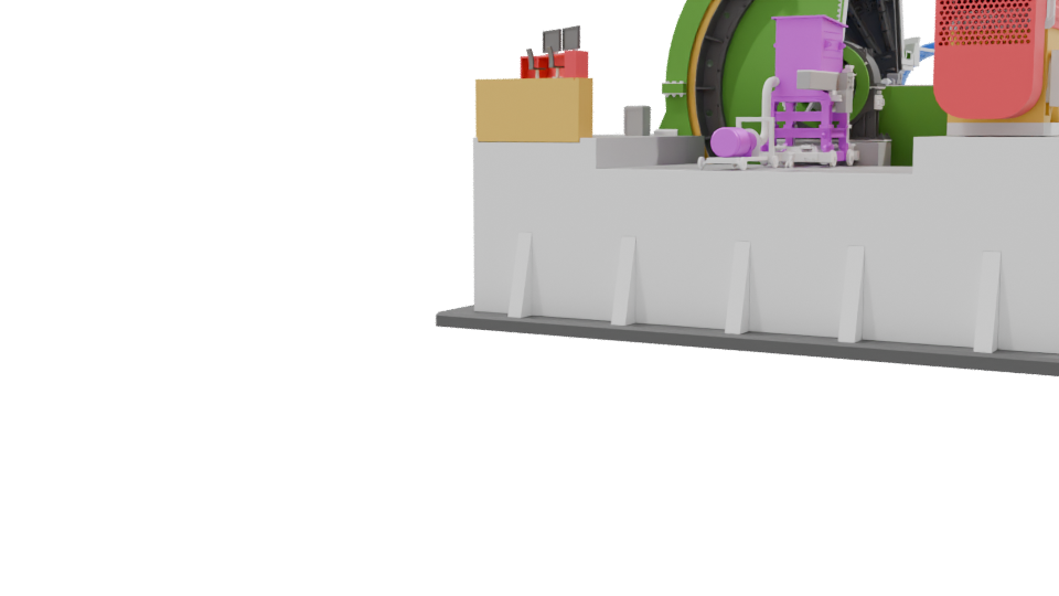 Industrial Machinery 3D Model - Professional 3D Model Render 9