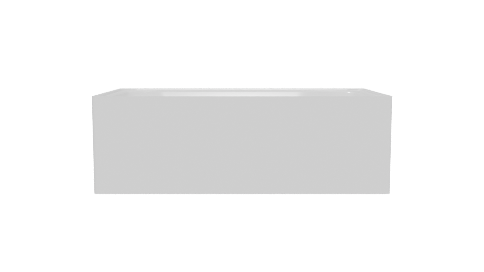 Contemporary Freestanding Bath Model - Professional 3D Model Render 5