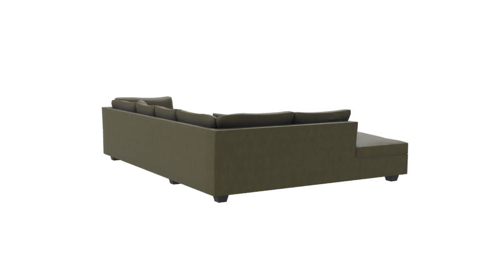 Stylish Modern Sofa 3D Model - Professional 3D Model Render 7