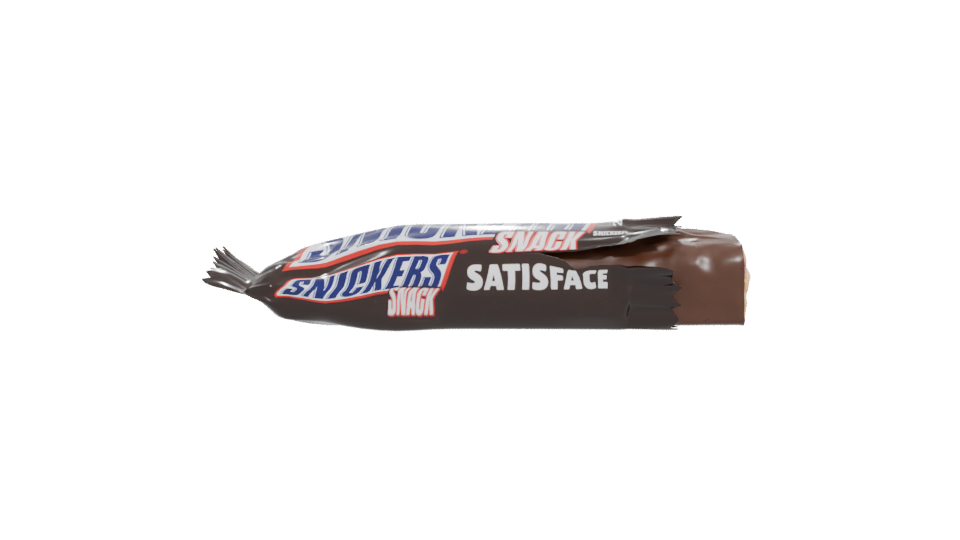 Realistic Chocolate Snack Bar 3D Model - Professional 3D Model Render 11