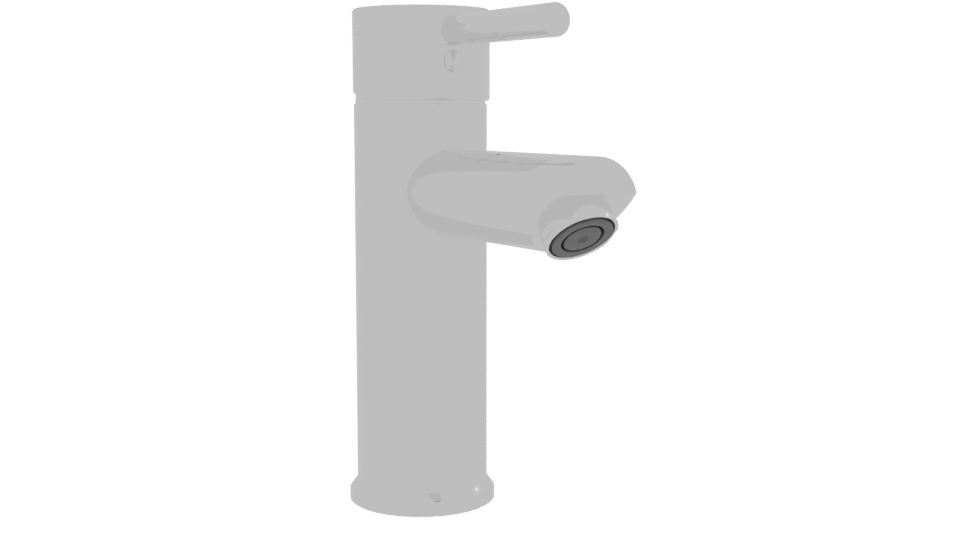 Elegant Modern Faucet 3D Model - Professional 3D Model Render 13