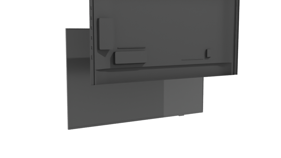 Sleek Modern TV Display Model - Professional 3D Model Render 10