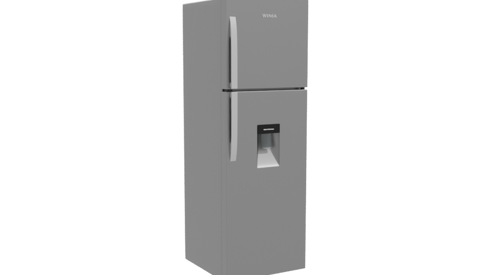Sleek Modern Refrigerator 3D Model - Professional 3D Model Render 10